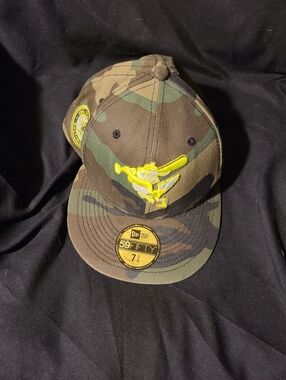 New Era 59FIFTY Camo Baltimore Orioles Flat Brim Fitted Cap
